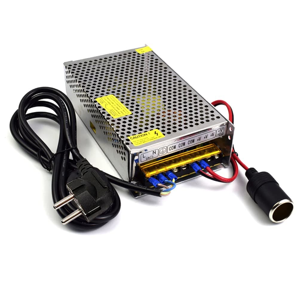 A15CS KFZ Netzadapter Spannungswandler AC 230V auf DC 12V, 20A, 240W, Schaltnetzteil, Steckdose & Ladegerät für Autos Angebot bei HelloDeals