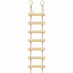 Wichtel Strickleiter, 18 x 4,5 cm Wichtel Leiter, Wichtel Zubehör Weihnachten, Wichtelleiter Elfen Leiter, Miniatur Deko Leiter für Wichtel Türdekoration, Weihnachtswichtel Zubehör Angebot bei HelloDeals