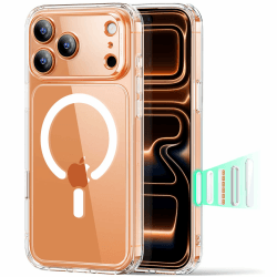 ESR für iPhone 17 Pro Max Hülle mit Kamerasteuerung Capture Button, Kompatibel mit Magsafe, Handyhülle für iPhone 17 Pro Max Case, Anti-Vergilbung, Zertifizierter Militärschutz Starke Stoßfest, Klar iPhone 17 Pro Max A-Klar Angebot bei HelloDeals