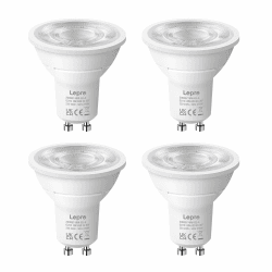 Lepro GU10 LED Warmweiss 6W Lampe, 2700K Warmweiß, 630 Lumen, 38° Abstrahlwinkel, Nicht dimmbar Reflektorlampe, Energiesparendes GU10 LED Leuchtmittel für Wohnzimmer, Küche, Schlafzimmer,4 Stück 4 Warmweiß 2700k Angebot bei HelloDeals