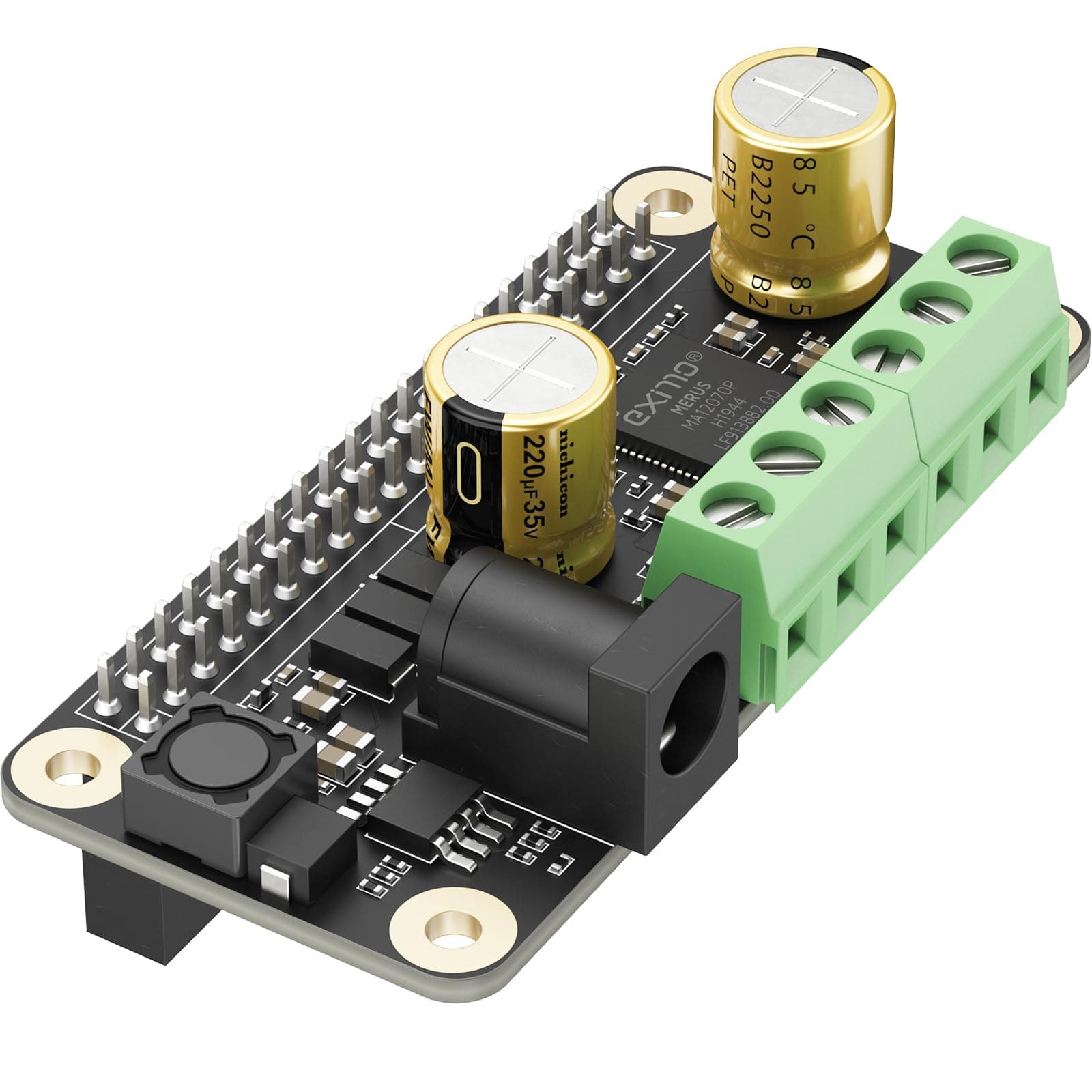 InnoMaker Audio-Verstärker 2x80W Spitzenleistung Class D HiFi AMP Pro Mini Hat 192KHz/24bit MA12070P für Raspberry Pi 5/4/Zero 2W Unterstützt Volumio, MoOde, Raspbian, LibreELEC Angebot bei HelloDeals