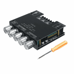 Audio Amplifier Module ZK-MT21 2.1 Channel Bluetooth Digital Power Amplifier Board Angebot bei HelloDeals