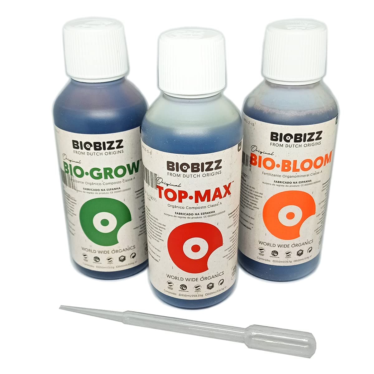 Biobizz Try-Pack Indoor Biologischer flüssiger dünger, 3x250ml Indoor Pack Single Angebot bei HelloDeals