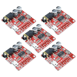 Heemol 5 Stück Bluetooth Receiver Board 3.7-5V 5.0 Verlustfreie Decoder Board Wireless Stereo Music Module. Angebot bei HelloDeals