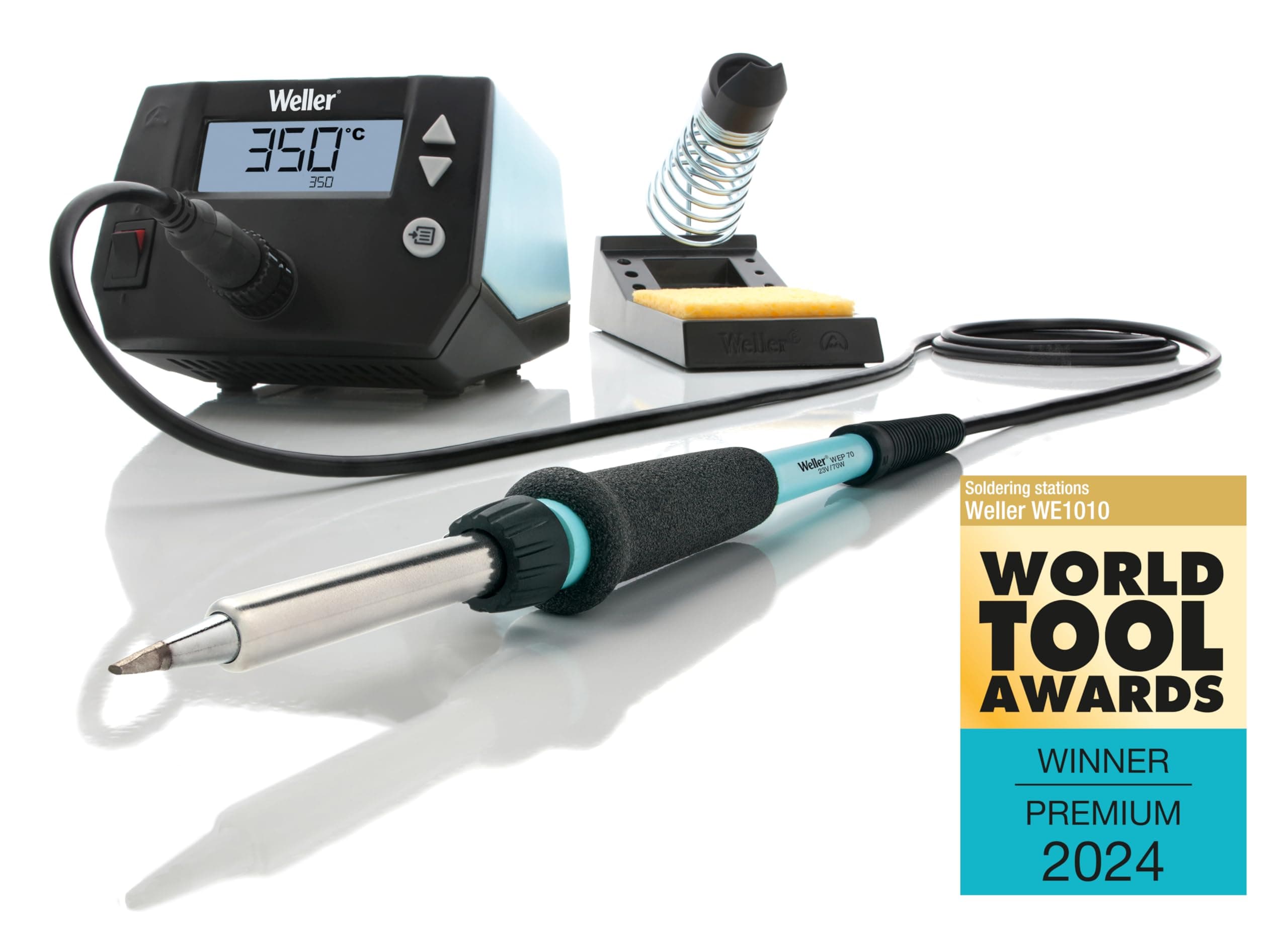 Weller WE 1010 (T0053298699) 70 W/230 V Digital 1-Kanal-Lötstation, Temperaturbereich 100°C – 450°C WE 1010 Lötstation Angebot bei HelloDeals