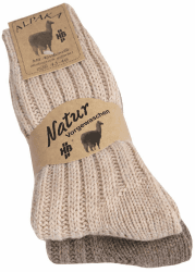 2 Paar Alpaka Socken Damen & Herren, warme Wollsocken aus Alpakawolle, flauschige Wintersocken, dicke Kuschelsocken & Thermosocken KB-Socken 39-42 501-F3A-BB Angebot bei HelloDeals