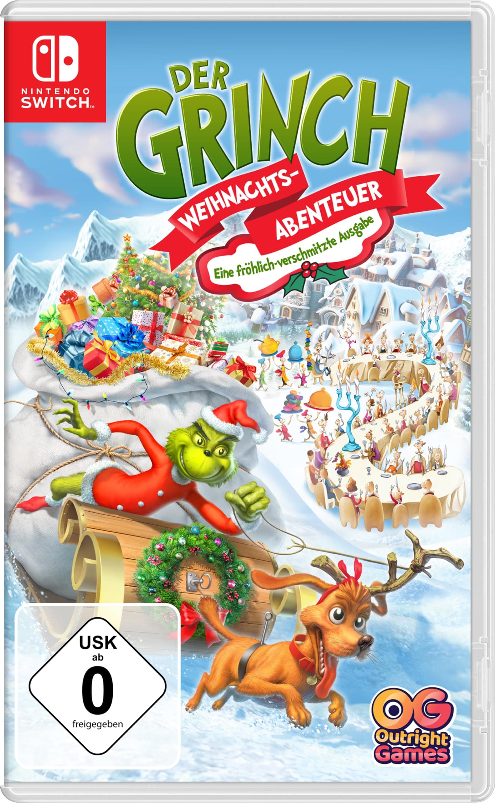 Der Grinch: Weihnachtsabenteuer- Eine fröhlich-verschmitzte Ausgabe - Switch Angebot bei HelloDeals
