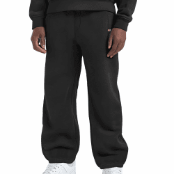 Caonao Herren Jogginghose Baggysweat Pant Hose Freizeit Loose Fit Sweat mit Bündchen M Schwarz Angebot bei HelloDeals