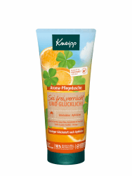 Kneipp Aroma-Pflegedusche Sei Frei, verrückt und glücklich – Sonniger Glücksduft nach Apfelsine - Mit pflanzlichen Wirkstoffen - vegan - 200ml Single 200 ml (1er Pack) Angebot bei HelloDeals