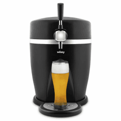 H.Koenig Wëasy Bierzapfanlage PINT568, Kompatibel mit 5L-Fässern, 60W, 3°C bis 6°C, Integriertes Kühlsystem, Haltbarkeit bis zu 30 Tagen Angebot bei HelloDeals