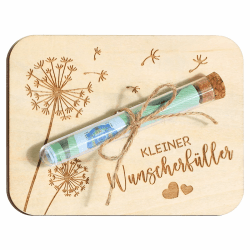 Wunscherfüller Geldgeschenke Verpackung mit Umschlägen Lustige Geschenke Geldgeschenk aus Holz für Weihnachten Geburtstag Hochzeit Jugendweihe Reisen Kleiner Wunscherfüller(pusteblume) Angebot bei HelloDeals