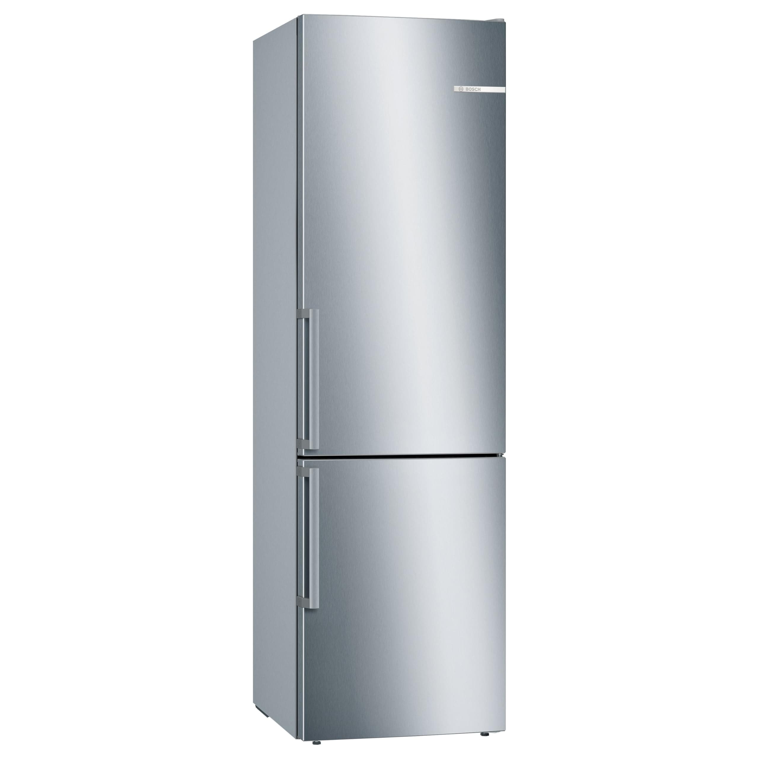 Bosch KGE398IBP, Serie 6, Kühl-Gefrier-Kombination, 201 x 60 cm, 249 L Kühlen & 94 L Gefrieren, LowFrost, BigBox für Gefriergut, längere Frische mit VitaFresh, Leise mit 38 dB, LED, AntiFingerprint 2010 x 600 x 650 mm Gebürsteter Stahl Angebot bei HelloDeals