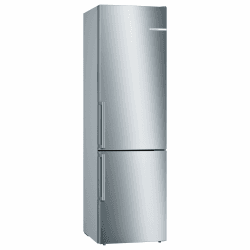 Bosch KGE398IBP, Serie 6, Kühl-Gefrier-Kombination, 201 x 60 cm, 249 L Kühlen & 94 L Gefrieren, LowFrost, BigBox für Gefriergut, längere Frische mit VitaFresh, Leise mit 38 dB, LED, AntiFingerprint 2010 x 600 x 650 mm Gebürsteter Stahl Angebot bei HelloDeals