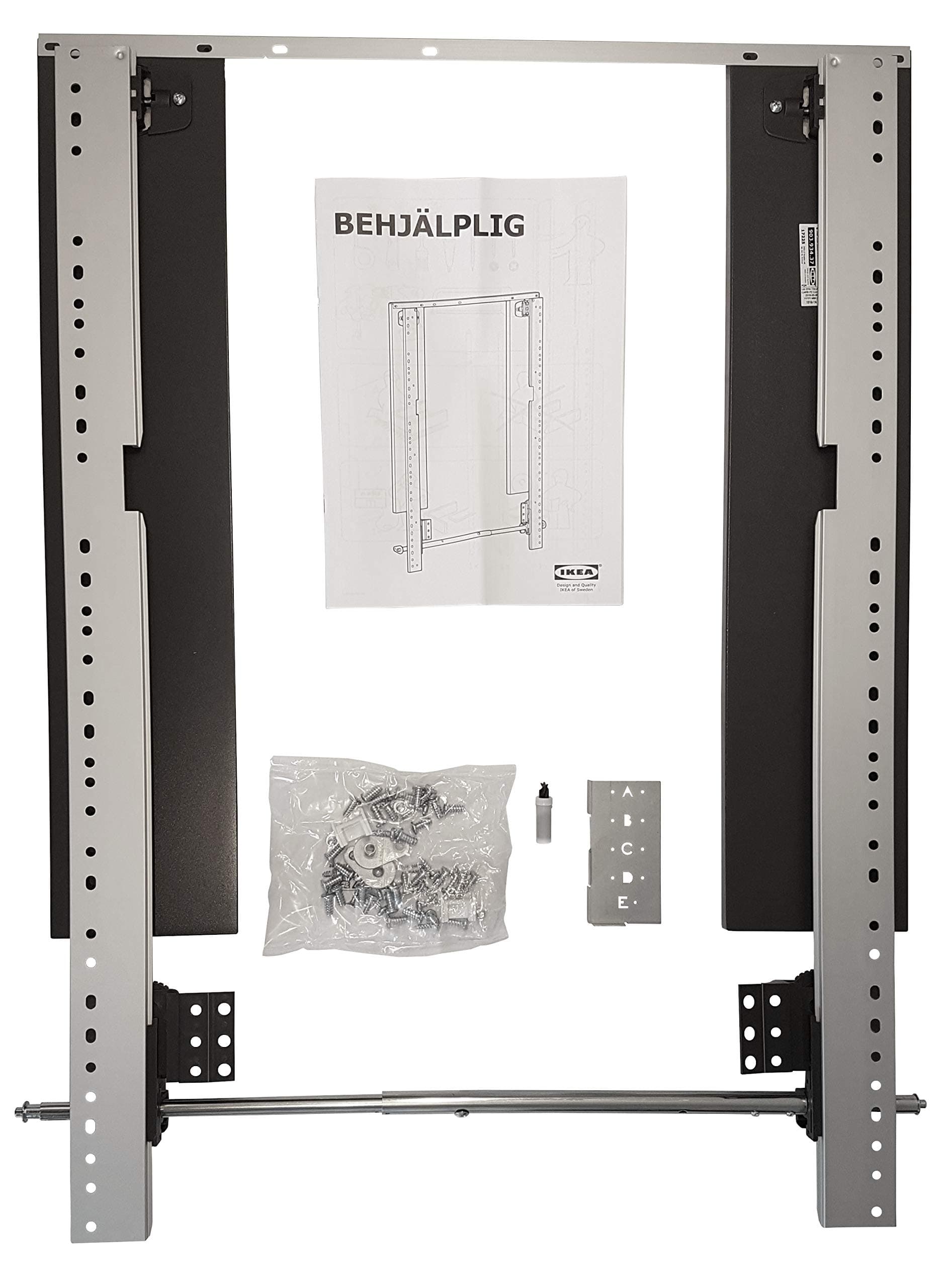 IKEA Gleitscharnier Behjälplig für vollintegriete Geschirrspüler aller Marken (silber, neue Version 2018/2019) Angebot bei HelloDeals
