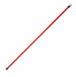 Vileda Stange, Metall, Rot, 126 cm, 128746 Angebot bei HelloDeals