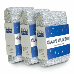 Gary Glitzer Wunderschwamm 3er Set – kratzfreie Reinigung für Küche, Bad & Ceranfeld, vielseitig, spülmaschinenfest, Made in Europe, langlebig & effektiv Angebot bei HelloDeals