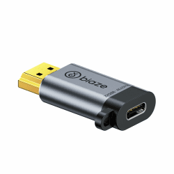 ZH288 USB C Female to HDMI Male Adapter, 4K@60Hz HDMI Converter for Type-C/Thunderbolt 3 Devices, Connect Phones/Tablets/Laptops to HDMI Displays, Plug and Play, Compact Design Angebot bei HelloDeals
