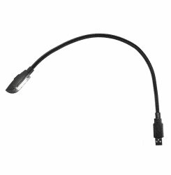 Infitronic IN3LED1USBM - 3 LED USB Lampe/USB Leuchte/Schwanenhalsleuchte/Leselampe/Leseleuchte/Tastaturlampe für PC Laptop Notebook Computer Tastatur (Mit Farbwahl) Angebot bei HelloDeals