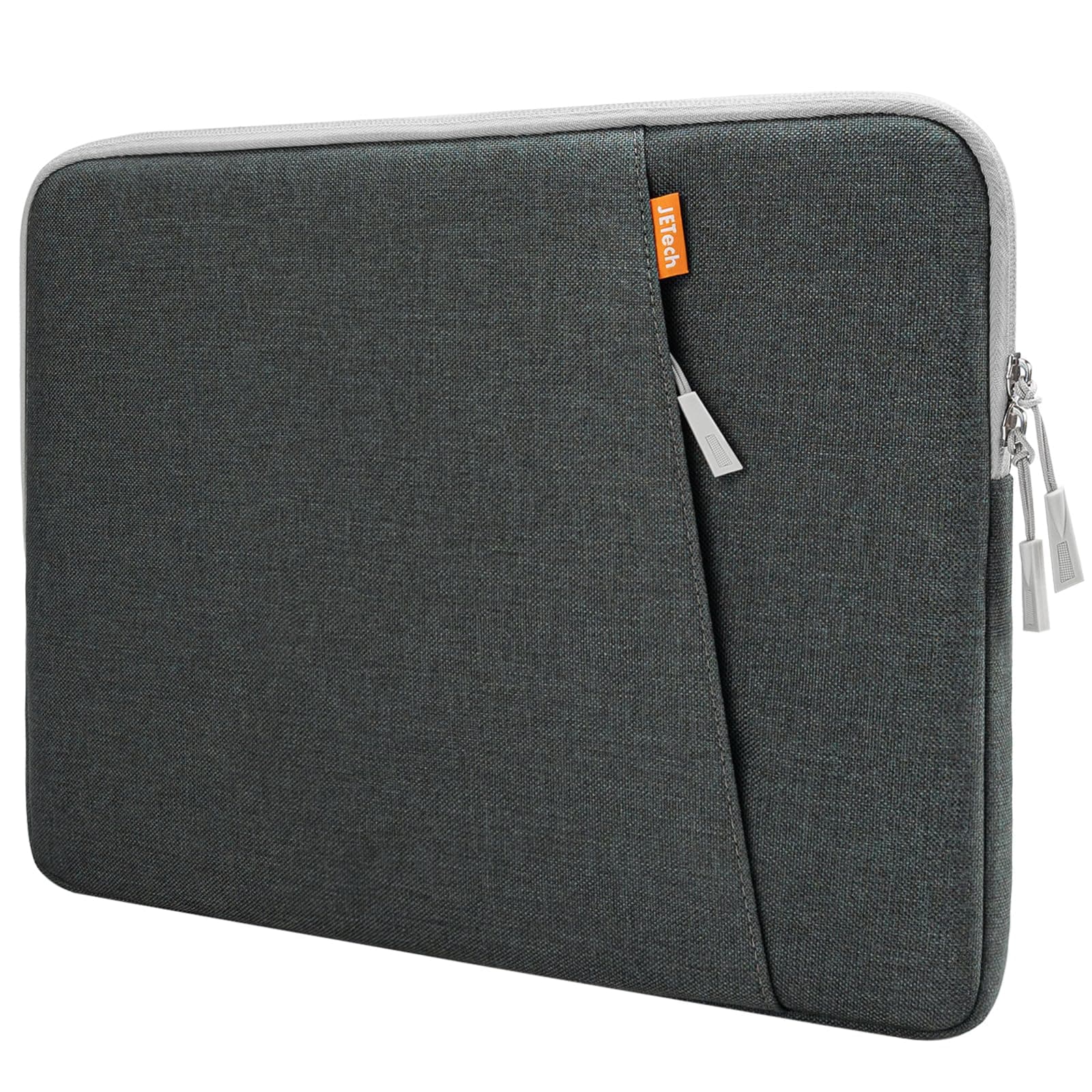 JETech Laptoptasche Hülle für 15 Zoll Notebook, Kompatibel mit MacBook Air 15 Zoll M4/M3/M2, MacBook Pro 16 Zoll M4/M3/M2/M1, Wasserdicht Stoßfest mit Laptop Sleeve (Dunkelgrau) 15 Zoll Dunkelgrau Angebot bei HelloDeals