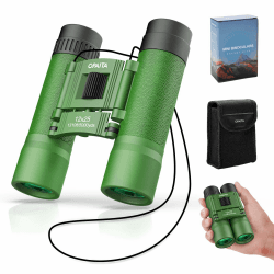 12X25 Fernglas für Kinder - Opaita Klein Ferngläser für Jungen Mädchen Vogelbeobachtung - Jagd Wandern Sightseeing Tierwelt und Sport Green Angebot bei HelloDeals