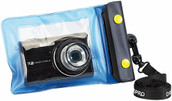 Somikon wasserdichte Kamerahülle: Unterwasser-Kameratasche S mit Objektivführung Ø 38 mm (Kamera Schutzhülle wasserdicht, Unterwasser-Hülle, Unterwasserkamera) Angebot bei HelloDeals