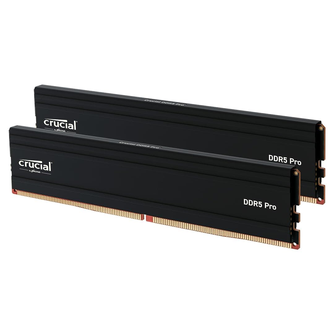 Crucial Pro DDR5 RAM 32GB Kit (2x16GB) 6000MHz, Intel XMP 3.0 / AMD Expo, PC Computer Arbeitsspeicher - CP2K16G60C48U5 32GB (2x16GB) 6000MHz Angebot bei HelloDeals