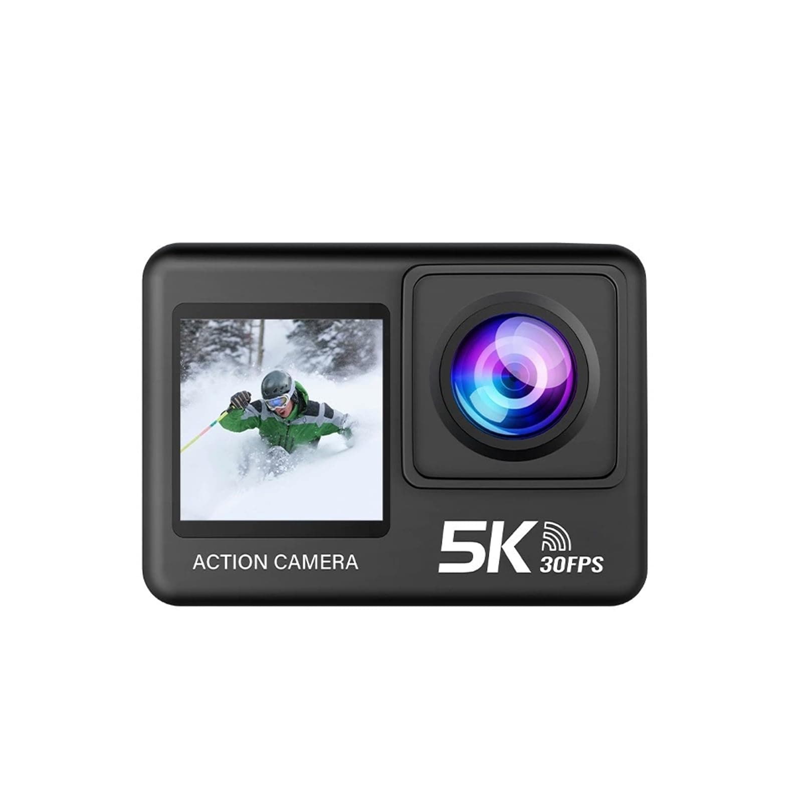 matrodive 5k Ultra hd unterwasserkamera - Meistern Sie Tiefenwasser-Filmtechniken Actionkamera mit C1-5K Touchscreen - Ideal für Extremsport und Abenteuer 6*4*2CM Schwarz Angebot bei HelloDeals