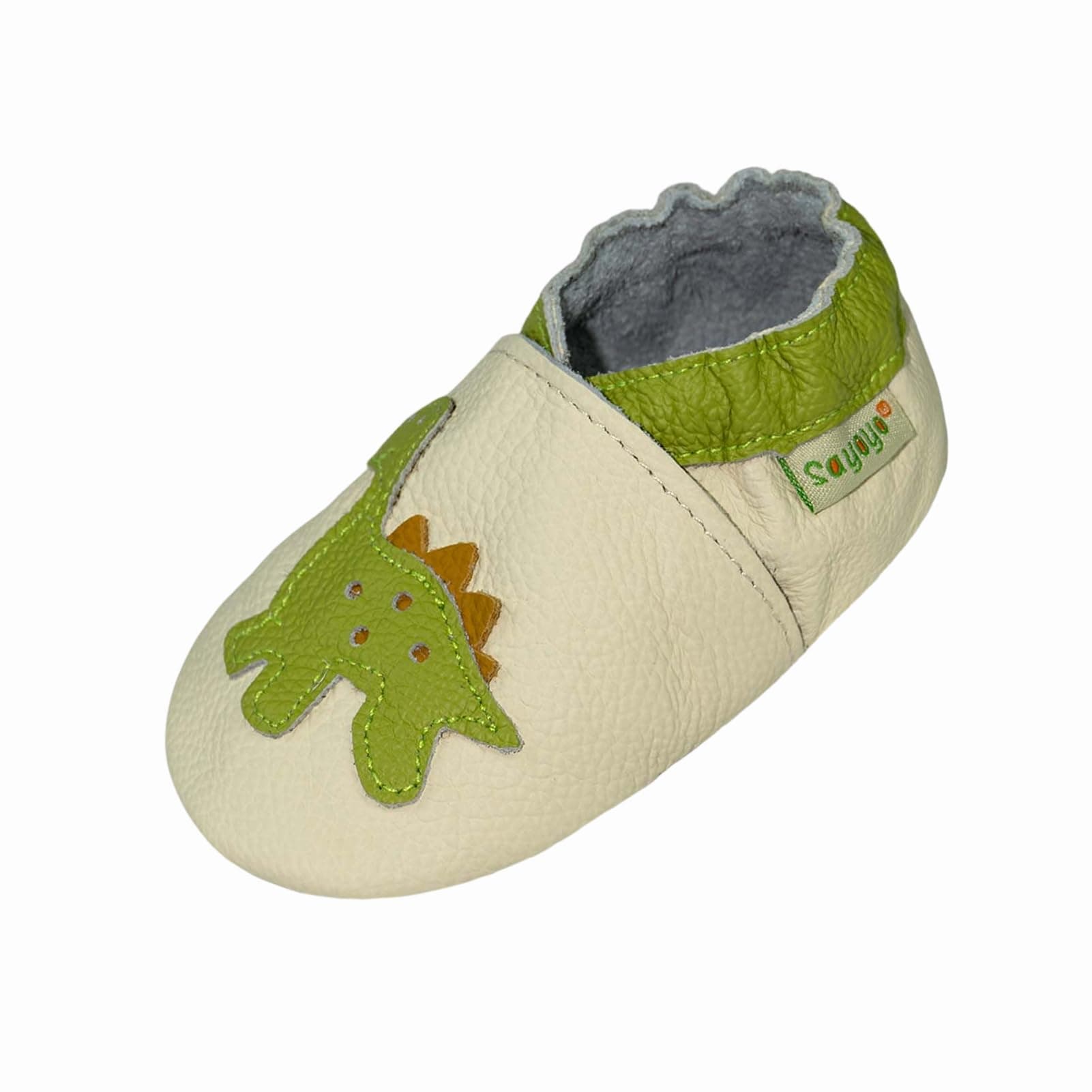 SAYOYO Gänseblümchen WeichesLeder Lauflernschuhe Krabbelschuhe Babyschuhe 18-24 Monate Beige 2 Angebot bei HelloDeals