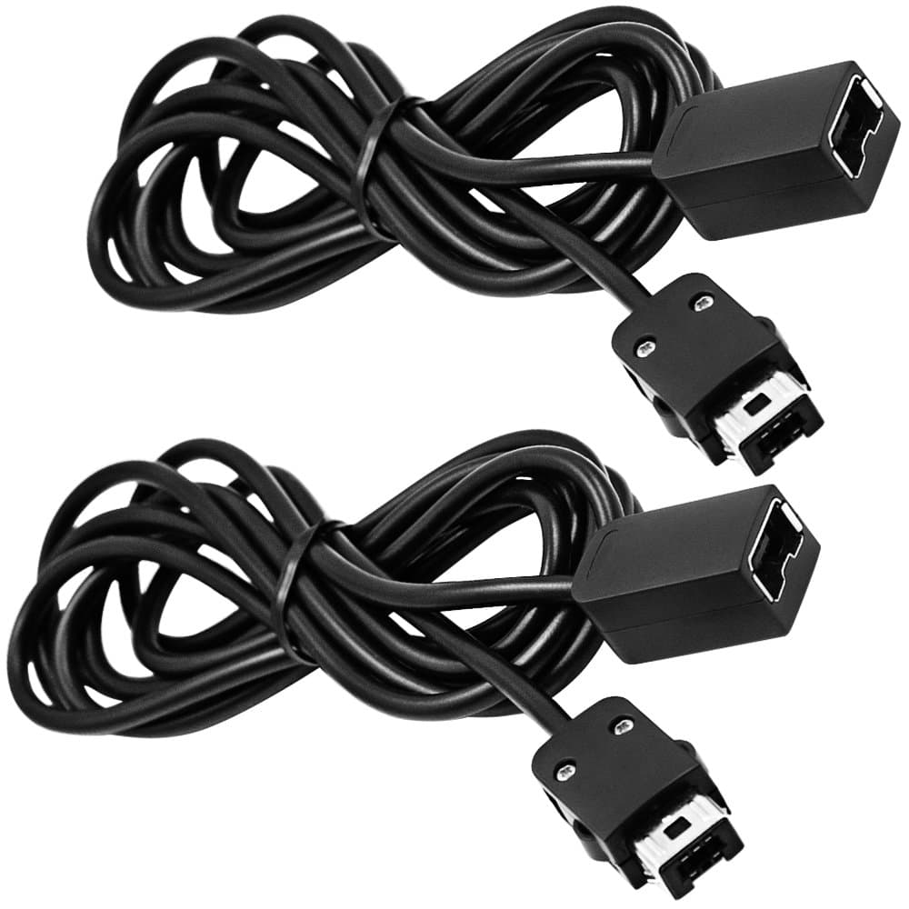 Senhai Verlängerungskabel Kompatibel mit Nintendo NES Classic Mini Edition Controller, 2 Pack 10ft / 3m Verlängerungskabel Kompatibel mit WII Remote und WII Nunchuck Controller Angebot bei HelloDeals