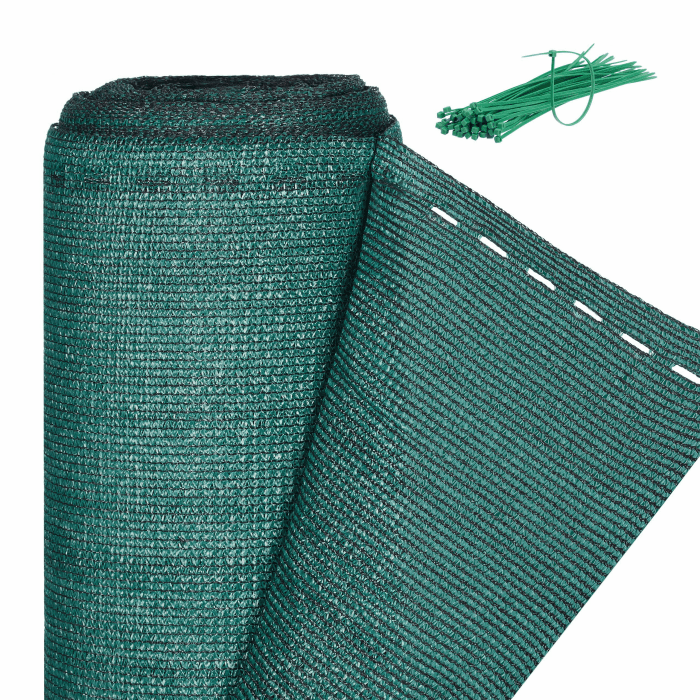 Relaxdays Zaunblende, Sichtschutz für Zaun & Balkongeländer, HDPE Gewebe, UV-stabilisiert, wetterfest, 1,2 x 6 m, grün 1,2 x 6 Meter Angebot bei HelloDeals