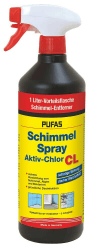 Pufas Schimmelspray 1 Liter vernichtet Pilze, Moos, Schimmel, Bakterien und Algen Angebot bei HelloDeals