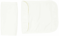 Ergobaby Beiß-Pad Schultergurtschoner Lätzchen für Babytragen, 2 Stück Teething Pad Baumwolle Saugfähig, Natural Angebot bei HelloDeals