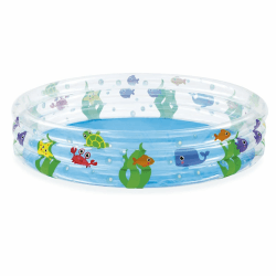 Bestway Planschbecken Deep Dive, 152 x 30 cm Pool mit Ozeanmotiv Angebot bei HelloDeals