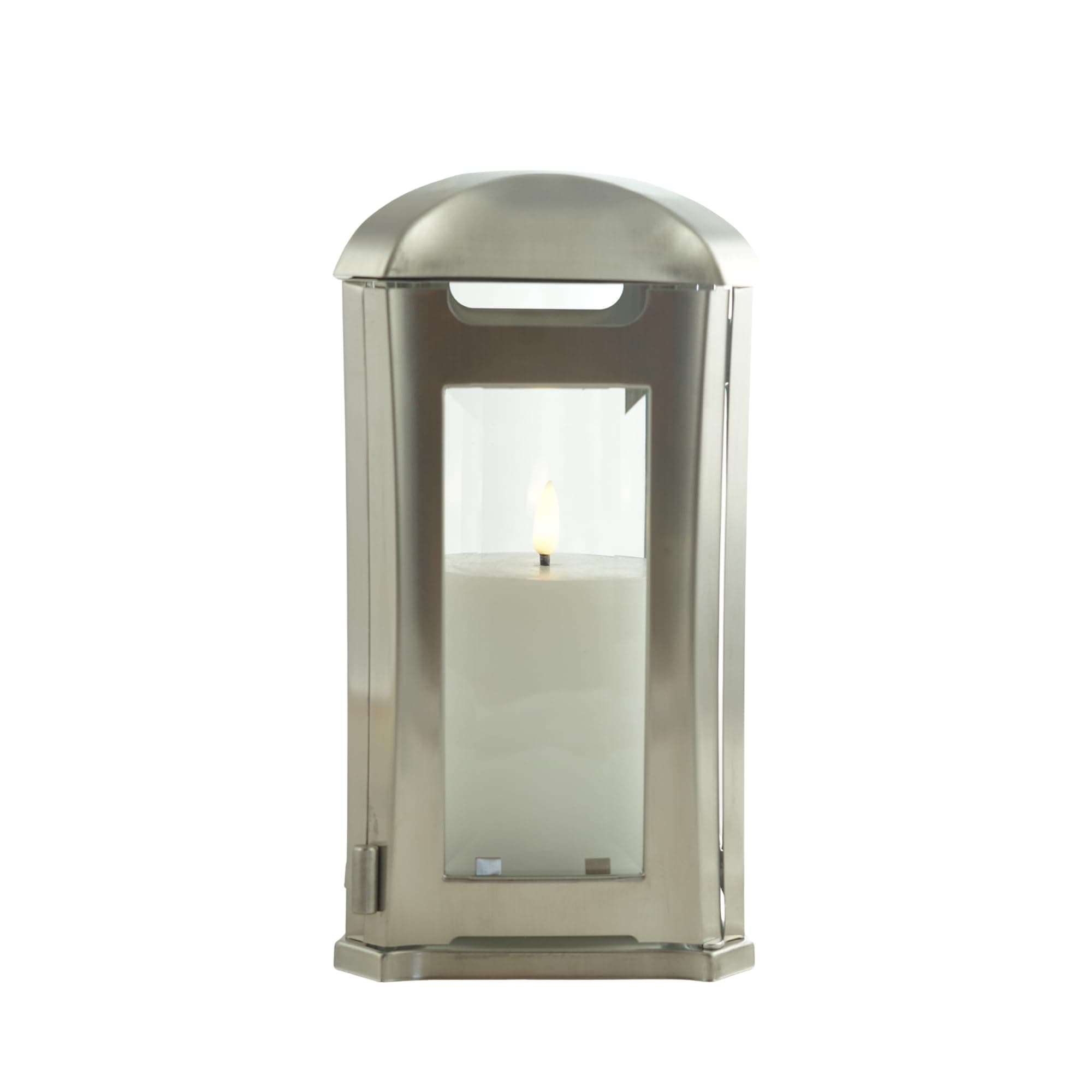 designgrab AEL5 Grablampe Venezia aus Edelstahl, Silber, 13 x 13 x 24 cm Angebot bei HelloDeals