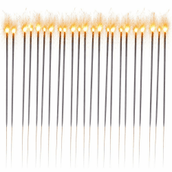 30x XXL 28 cm Wunderkerzen - funkelnde Sternspritzer - Perfekt für festliche Anlässe wie Silvester & Partys & Geburtstage & Hochzeit (30x) Angebot bei HelloDeals