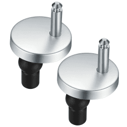 2 Stück Schrauben für Toilettensitz, Scharnier für Toilettendeckel Befestigung WC-Sitze Klodeckel Edelstahl, Toiletten Sitz Reparatur Teile, Toiletten Sitz Schrauben Zubehör Angebot bei HelloDeals