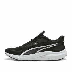 PUMA Skyrocket Lite Unisex Straßen-Laufschuh 40 EU 2 Black White Silver Angebot bei HelloDeals