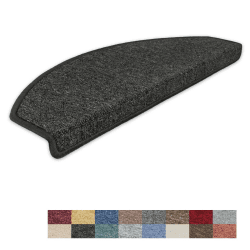 Kettelservice-Metzker Stufenmatten Treppen-Teppich Rambo 15er SparSet 17 Farben (-Anthrazit-) Angebot bei HelloDeals