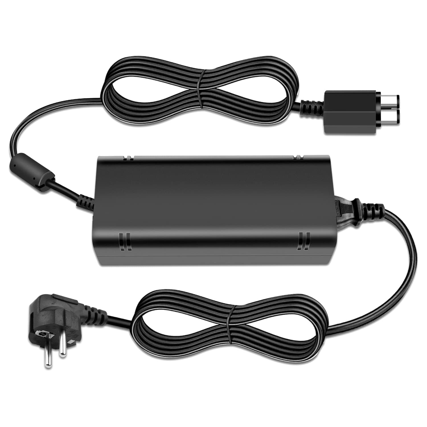 Netzteil mit Stromkabel für Microsoft Xbox 360 Slim Konsole Ladegerät, 100-220V Angebot bei HelloDeals