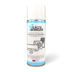 Kältebringer Klimaanlagenreiniger Schaum 400ml - Desinfektion für Splitgerät oder Auto KFZ - mit 60cm Sonde - Allzweck Klimareiniger beseitigt Gerüche & Bakterien - Made in Germany (1er Pack) Angebot bei HelloDeals