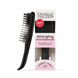 Tangle Teezer Ultimate Detangler Klein– Für Nasses & Trockenes Haar – Entwirrungsbürste für Alle Haartypen – Perfekte Haarbürste für Kinder & auf Reisen – Schwarz Angebot bei HelloDeals