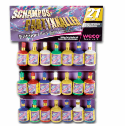 20er Set Schampus Popper – Bunte Partyknaller für Jugendliche & Kinder, Ideal für Feiern, Geburtstage & Silvester 2026, Kategorie F1 Angebot bei HelloDeals