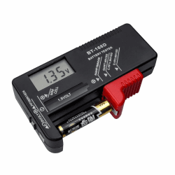 Mesee Digitaler LCD Batterietester, Batteriemessgerät, Battery Checker, Batterieprüfer für 1,5V und 9V Batterien, Haushalt Ziffern Zeigen Batterie Tester, Einfach zu Tragen und Ablesbare Angebot bei HelloDeals