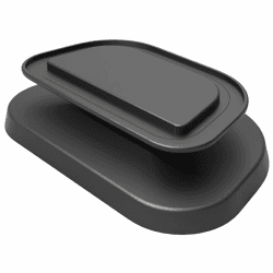 Ständer für Echo Show 8 3.Gen, Verstellbare Halterung mit Kippfunktion und rutschfeste Tischständer 360-Grad-Schwenker verstellbare Magnethalterung kompatibel mit Show 8 & iPhone Models(Schwarz) Angebot bei HelloDeals