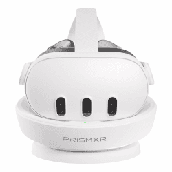 VR Ladestation kompatibel mit Meta Quest 3 Zubehör. Schnellladestation für Controller mit 2 wiederaufladbaren Batterien (Carina D1 ohne Piepton Version) Angebot bei HelloDeals