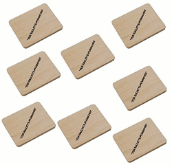 8 x Raclettebrettchen Buche Brettchen Angebot bei HelloDeals