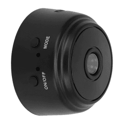 Jectse Mini WiFi Kamera, 1080P HD Wireless Home Security Kameras, Batteriebetriebene Videoüberwachungskamera mit Magnetischer Rückseite für Babyphone Home Indoor Outdoor (Schwarz) Angebot bei HelloDeals