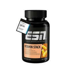 ESN Vitamin Stack, Multivitamin Kapseln, 120 Stück - 4 Monate Vorrat, hochdosiert, 13 wertvolle Vitamine in einer Kapsel, nur 1 Kapsel täglich, made in Germany 120 Stück (1er Pack) Angebot bei HelloDeals