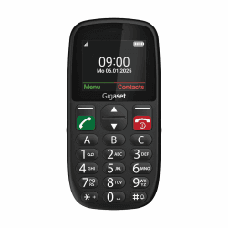 Gigaset GL395 Mobiltelefon – einfache Bedienung für Senioren, große Tasten & SOS-Notruftaste – Staub- & spritzwassergeschützt IP44 Schutzklasse – ohne Vertrag – 2,2 Zoll TFT-Farbdisplay, Schwarz GL395 Black Angebot bei HelloDeals