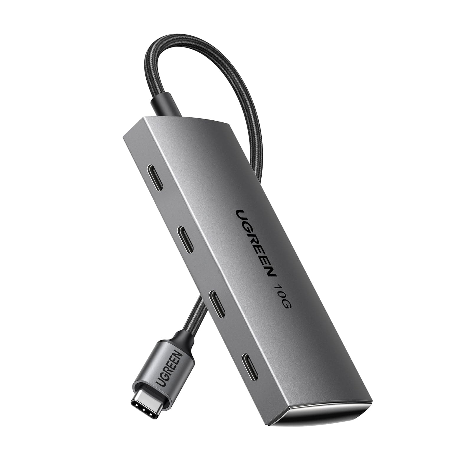 UGREEN USB C Hub 10 Gbps, Adapter mit 4 USB C 3.2 Ports, Hochgeschwindigkeits Multiport Splitter für iPhone 17 Serie, Galaxy S25 Serie, MacBook, iMac, iPad, Chromebook und mehr 4C Angebot bei HelloDeals